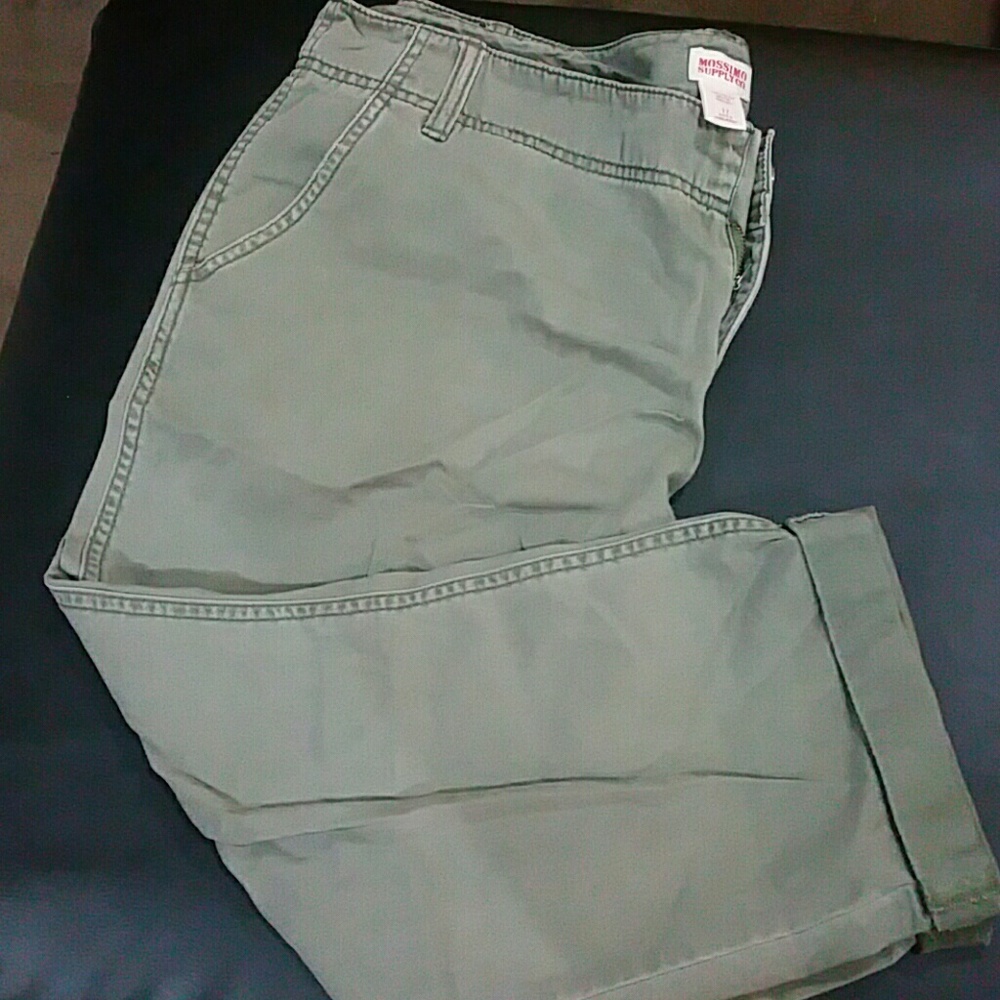 Clearance. Olive Green Capri.